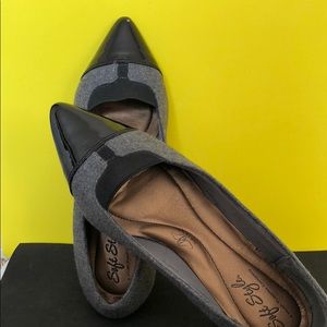 Grey Pumps -Hush Puppies Cushion Comfort